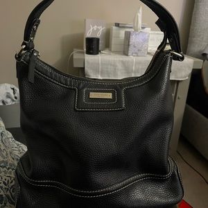 Black Kate Spade top handle purse